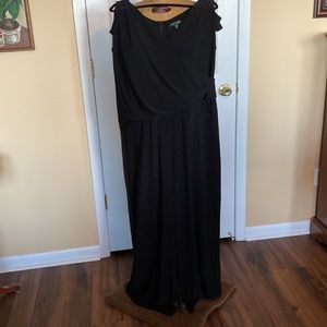 SALE! Lauren asymmetrical draped jumpsuit